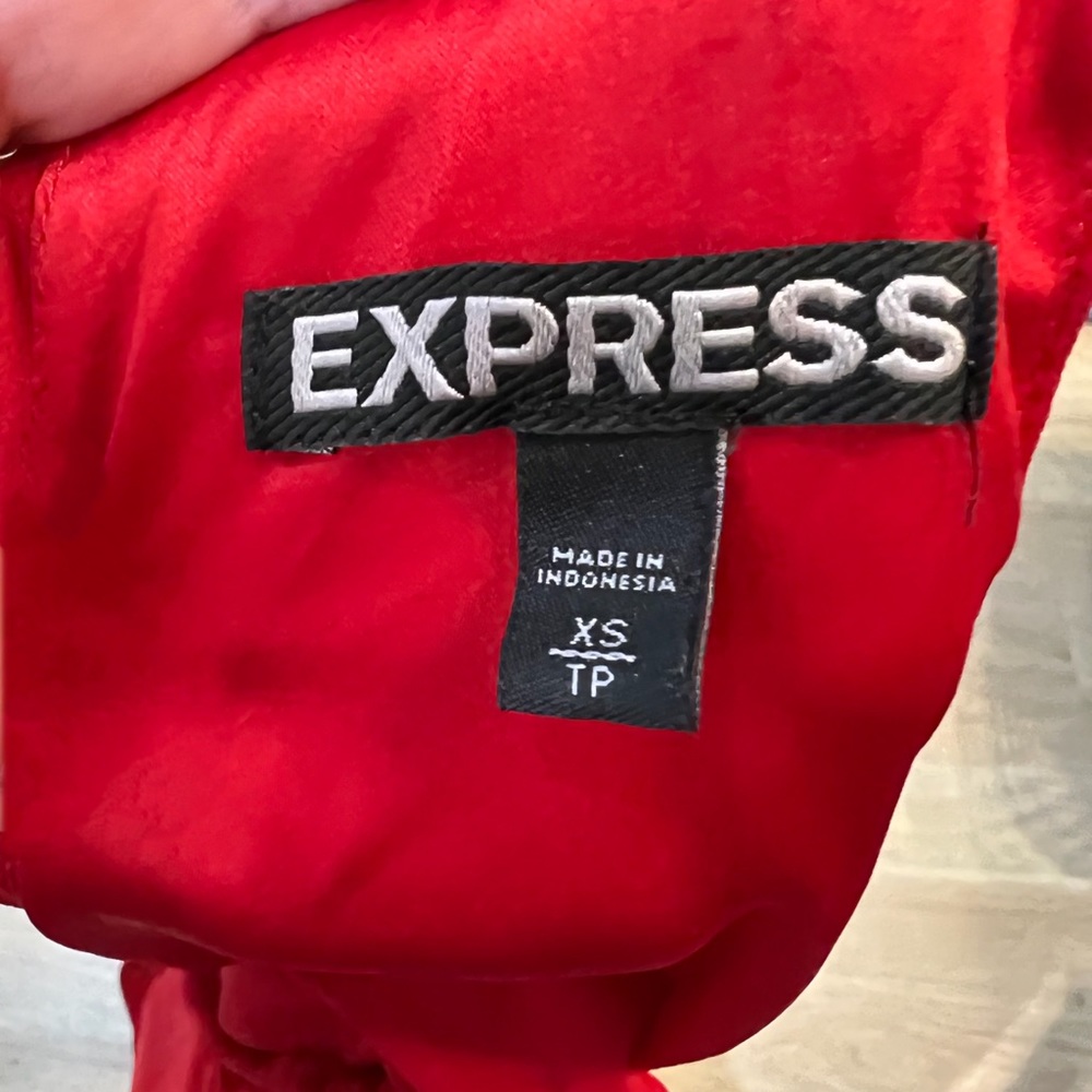 Express - Red Dress - Picture 5 of 5